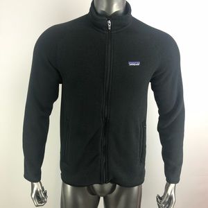 Men's Patagonia Black Full Zip Jacket Size M LOGO